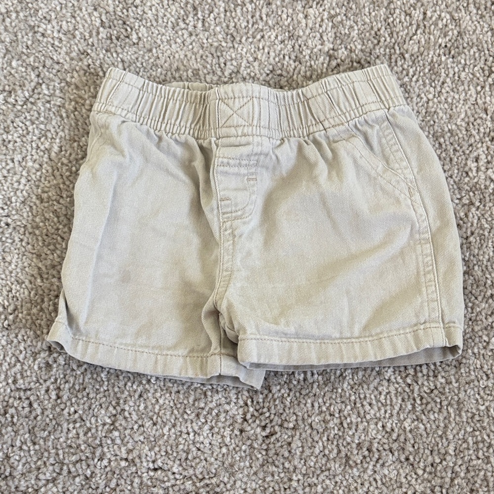 Wrangler Kids Light Tan Shorts